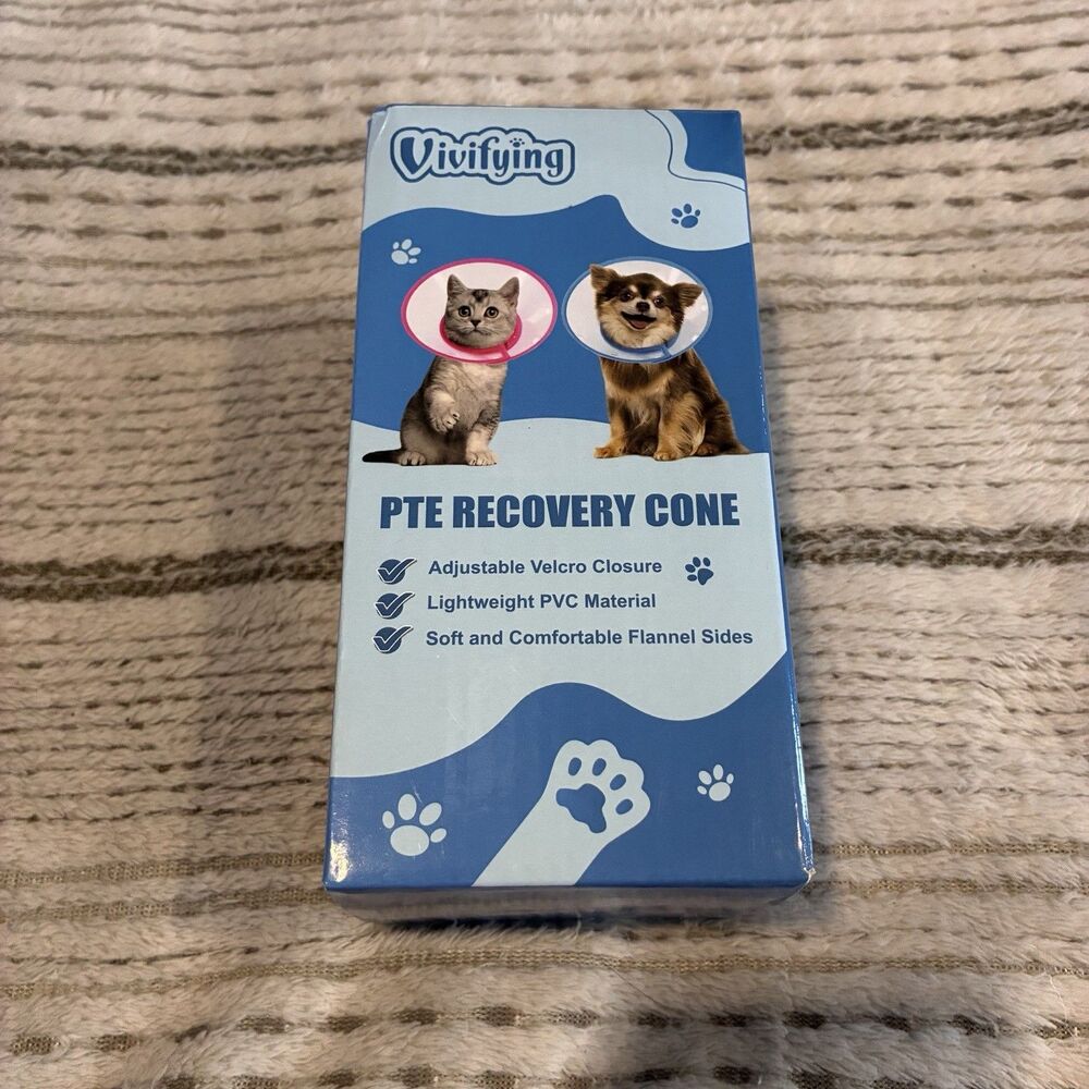 Vivifying PTE Recovery Cone/Dog Size 2 Lightweight Plastic/NIB